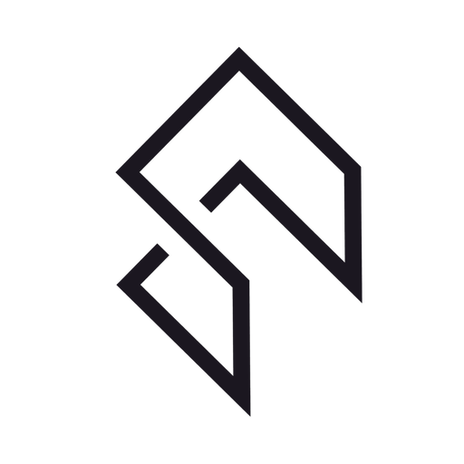 Favicon – schwarze Bergsilhouette für Industrieklettern Tirol Webseite